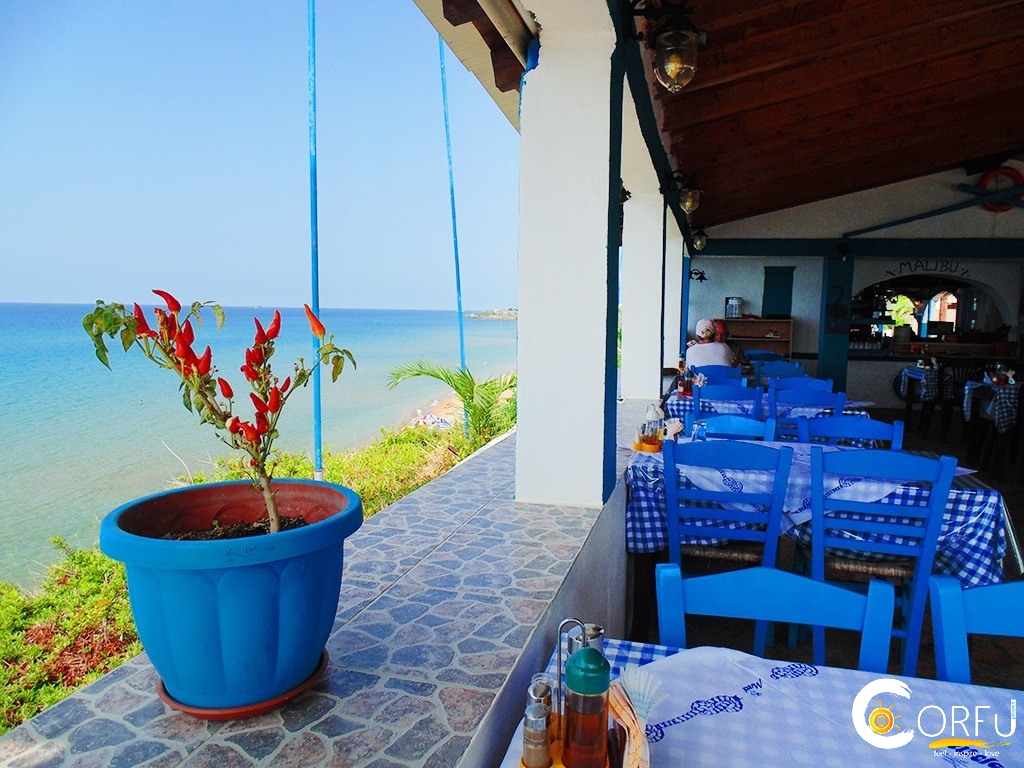 Рестораны -  - Taverna Malibu Agios Georgios South