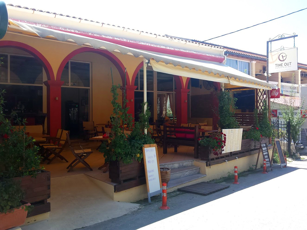 Corfu Cafe Bars -  - Time Out Cafe Snack Bar Agios Gordios