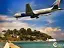 El aeropuerto internacional de Corfú, " Ioannis Kapodistrias "